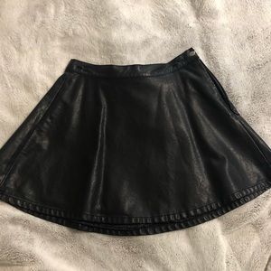 Forever 21 - Black pleather skirt